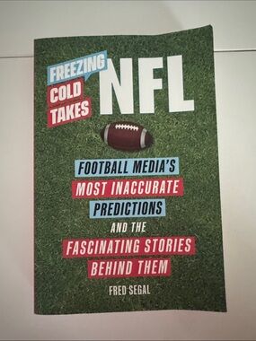 Freezing Cold Takes NFL Book - Green with Red & Blue Accents